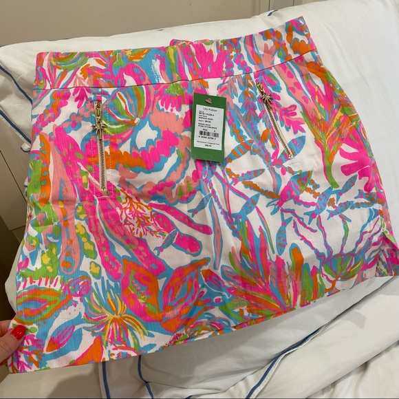 NWT - Lilly Pulitzer Marigold Skort Scuba to Cuba - Picture 7 of 11
